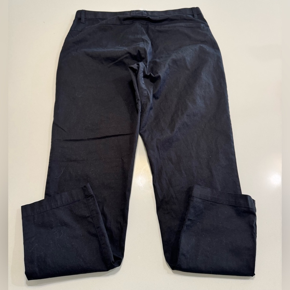 Fabletics Lightweight Pants Mens Size 33x32 Black Golf Chino Performance - Picture 2 of 10